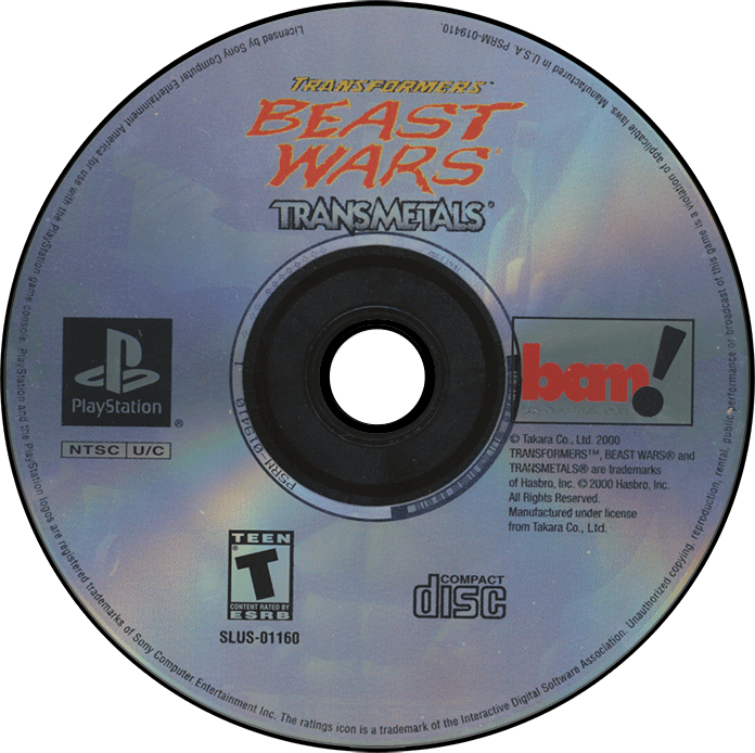 Transformers Beast Wars Transmetals media 5 for Playstation